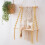 Macrame Wall Hanging Shelf Boho for Bedroom - Woven Rope Macrame Wall Art As Boho Bathroom Shelf Decor 1