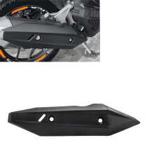 Cubierta del Tubo de Escape de la Motocicleta Protector TéRmico Carcasa Antiescaldado para Click150I Click125I Click 150I 125I Negro