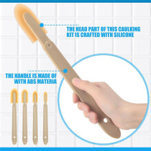 4 Set Rubber Caulking Tool Silicone Caulking Caulk Finishing Tool Caulking Kit Caulking Tips Set Caulk Applicator Tool