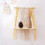 Macrame Wall Hanging Shelf Boho for Bedroom - Woven Rope Macrame Wall Art As Boho Bathroom Shelf Decor 6