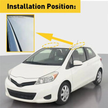 7555152160 7555252140 for Yaris Sedan 07-11 Side Door Roof Drip Moulding Trim Finish Strip LH&RH Waterproof Strip