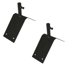 2PCS Heavy-Duty Weathervane Roof Bracket Weathervane Mounting Plate Weather Station Roof Installer is Suitable