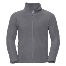 (XS, Convoy Grey) Russell Mens Full Zip Outdoor Fleece Jacket