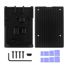 Heat Sink Case for Raspberry Pi 5 Generation Aluminum Case for Raspberry Pi 5 Generation Box Heat Sink Protection Case