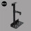 Universal Computer Chassis Bracket Hanging Host Bracket Adjustable Under-Table Shelf 4