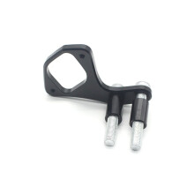 Suporte de RealocaçãO Esquerda da Chave de IgniçãO da Motocicleta para Bonneville T100 SE Scrambler Thruxton 2001 - 2015 Preto