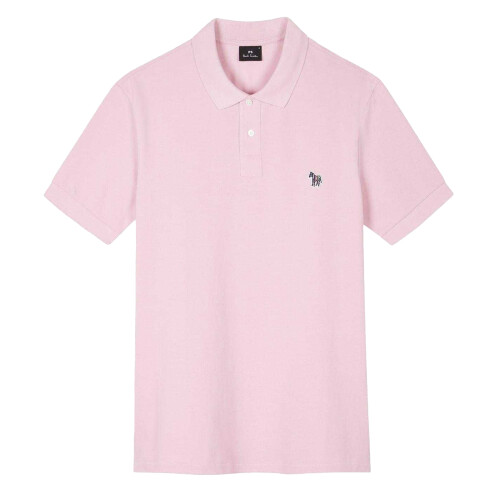 Paul Smith (M, Pink) Paul Smith Mens Zebra Regular Polo Shirt