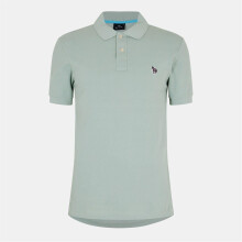 (S, Evergreen) Paul Smith Mens Zebra Regular Polo Shirt
