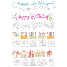 10Pcs 15X3cm Flower Leaf Star Plastic Embossing Folder DIY  Template Molds Stencils Scrapbook Paper Cards Making