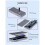 Display M.2 Solid State Mobile Hard Drive Box 10GB Dual Protocol NVMe/ Aluminum Alloy Shell 2