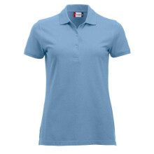 (S, Light Blue) Clique Womens/Ladies Marion Polo Shirt