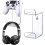 3X Universal Game Controller Holder Wall Mounted Headset Stand Hanger Space Saving Gamepad Holder Wall Mount for PS4 2