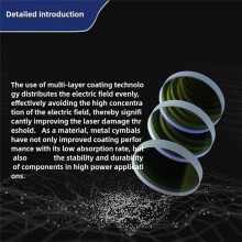 BOCI Lasers Protective Lens Lower Protective Windows 8KW16KW D25.4T4 Protection Lenses for BLT Lasers Cutting A