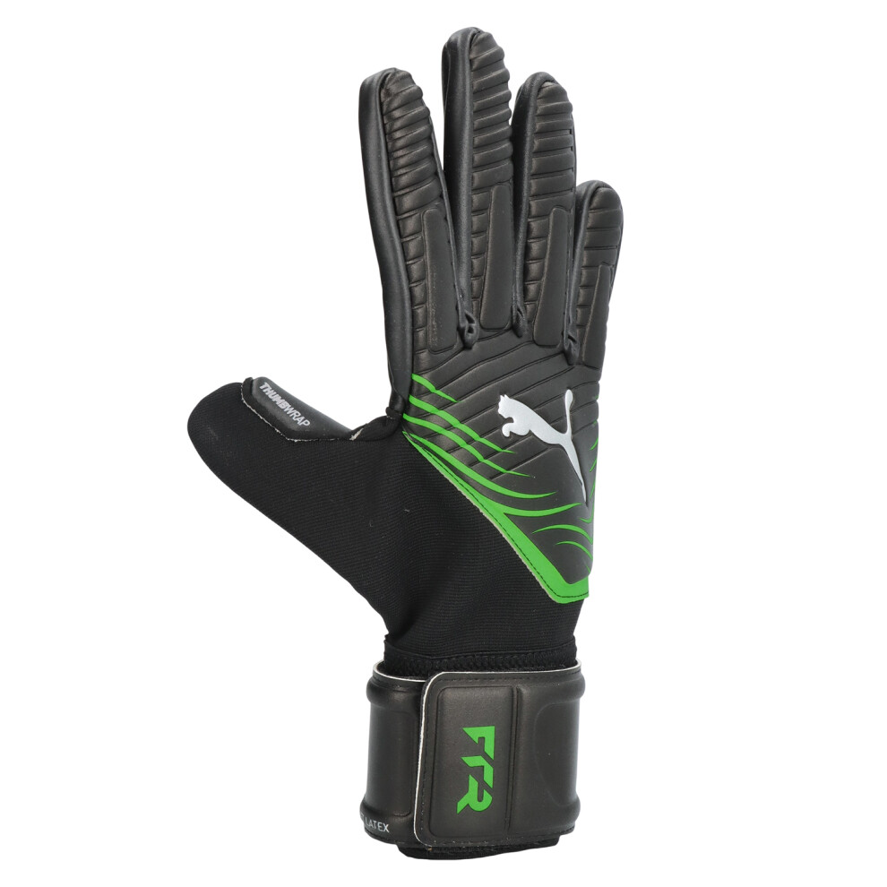 Photos - Goalkeeper Gloves Puma Unisex Adult Future (7, Black/Green)