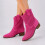 (44, Fuchsia) Summer Cowboy Boots Size 35-44 1