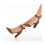 (34, Brown) Ankle Strap Block Heel Sandals Size 34-43 2