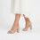 (37, Beige) Rhinestone Ankle Strap Sandals Size 33-43 2