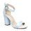 (38, Baby Blue) Block Heel Ankle Strap Sandals Size 33-43 2