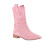 (42, Pink) Summer Cowboy Boots Size 35-44 5