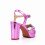 (36, Purple) Block Heel Platform Sandals with Bow Size 33-43 1