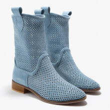 (42, Baby Blue) Summer Cowboy Boots Size 35-44