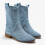 (42, Baby Blue) Summer Cowboy Boots Size 35-44 1