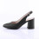 (41, Black) Ankle Strap Block Heel Sandals Size 34-42 5