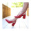 (37, Red) Ankle Strap Block Heel Sandals Size 34-42 2