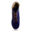 (35, Blue) Suede Platform Lace Up Ankle Boots 4