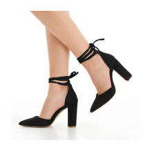 (41, Gray) Ankle Strap Block Heel Sandals Size 34-43