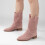 (43, Pink) Summer Cowboy Boots Size 35-44 3