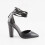 (40, Black) Ankle Strap Block Heel Sandals Size 34-43 3