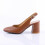(38, Brown) Ankle Strap Block Heel Sandals Size 34-42 4