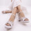 (39, White) Strappy Heel Wedding Shoes Size 33-43 1