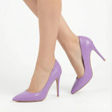 (35, Lilac) Court Shoes Stiletto Heel Size 33-45