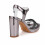 (43, Gray) Strappy Block Heel Sandals Size 33-43 4