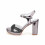 (40, Gray) Strappy Block Heel Sandals Size 33-43 3