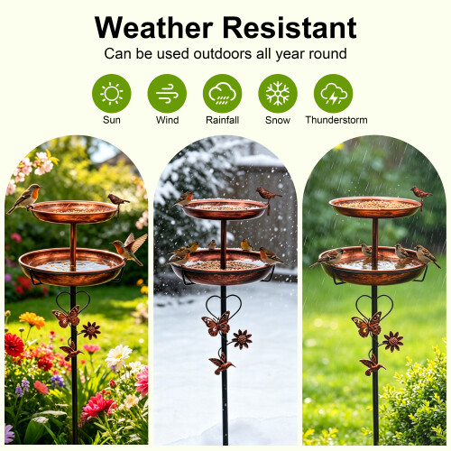 Freestanding Birdbaths Bowl 2