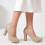 (34, Gold) Chunky Platform Heels Size 34-41 1
