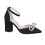 (39, Black) Ankle Strap Heel and Bag Set Size 33-43 4
