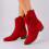(35, Red) Summer Cowboy Boots Size 35-44 1