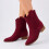 (41, Burgundy) Summer Cowboy Boots Size 35-44 1