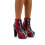 (37, Purple) Platform Lace Up Ankle Boots 1