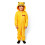 (5-6 Years) Garfield Onesie (Unisex Kids Multicoloured) 1