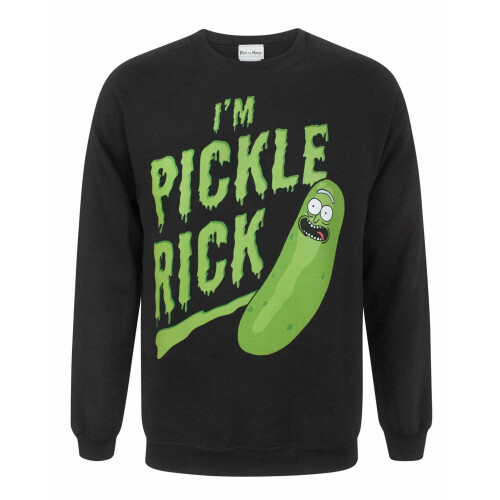 Rick And Morty (X-Large) Rick And Morty Sweatshirt (Mens Black)