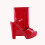 (37, Red) Platform Heel Shoes and Bag Set 2