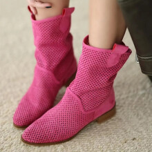 (39, Fuchsia) Summer Cowboy Boots Size 35-44