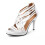 (39, White) Strappy Sandals Heels Mid Heel 5