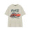 Coca Cola (Medium) Coca Cola Short Sleeved T-Shirt (Womens Beige) 1