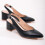 (42, Black) Ankle Strap Block Heel Sandals Size 34-42 5